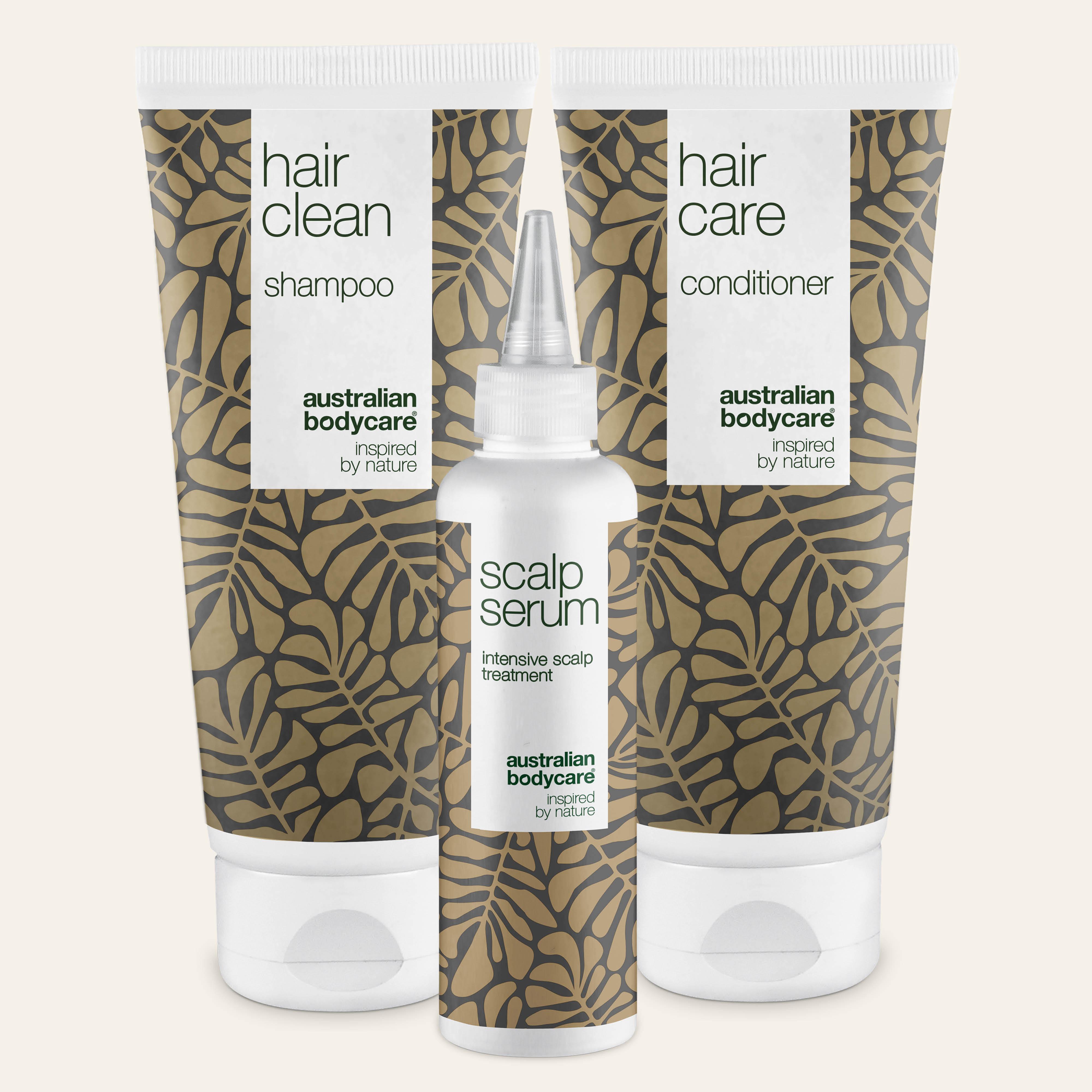 Australian Bodycare Hodebunnspakken — sjampo og serum